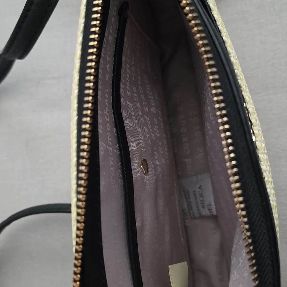 Kate Spade Cameron Street Crossbody Straw Bag - Picture 5 of 7